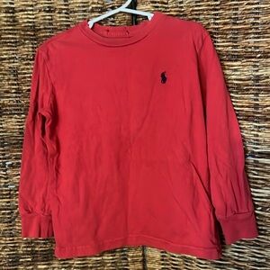 Polo Red Longsleeve Shirt